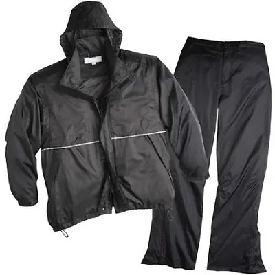 New Shed Rain ShedRain Golf Sports Rain Suit BLACK Jacket Pants Medium UNISEX • $49.99