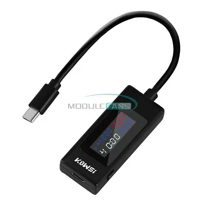 Mini LCD USB Type-C Voltage Current Detector Mobile Power Charger Tester Meter • $4.70