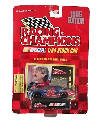 !996 Edition Racing Champions Stock Car Nascar 1:64 Dale Jarrett W/Card • $3.95