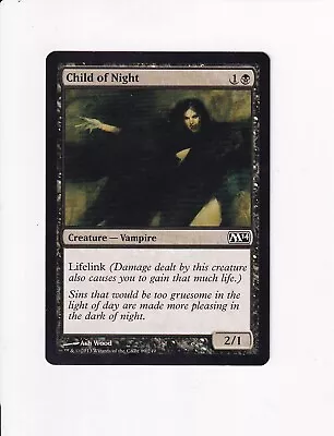 Magic The Gathering Mtg Magic 2014 (m14) Child Of Night • $1