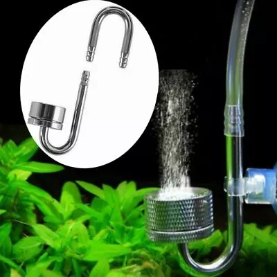 CO2 Diffuser Bubble Atomizer Reactor Solenoid Regulator For Fish Tank Aquarium • £10.88