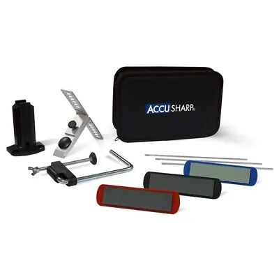 AccuSharp Knife Sharpener 3 Stone Precision Sharpening Kit  060C • $39.95