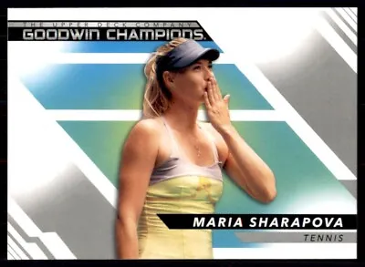 2022 UD Goodwin Champions Base Horizontal #81 Maria Sharapova - Tennis • $0.99