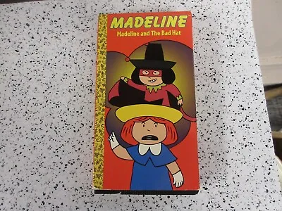 Madeline And The Bad Hat VHS Animated Golden Books 1989 Sony • $7.99