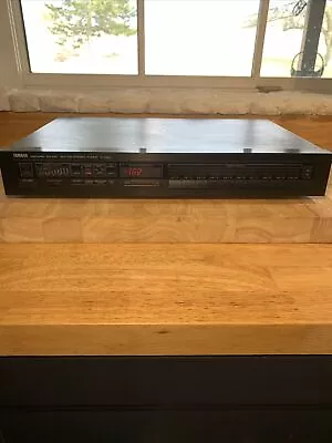 Yamaha Natural Sound AM/FM Stereo System Tuner T-1020 Works Great -Tested • $113.85
