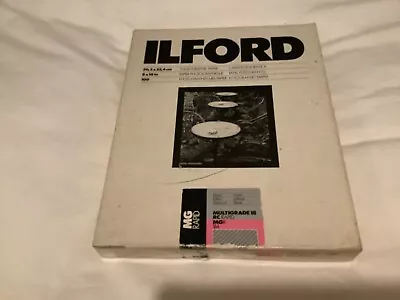 Ilford Multigrade 3 RC Rapid Photographic Paper 100 Sheets 8x10  • £24.50