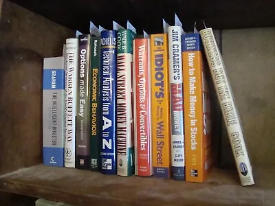 Library Of Stock Market Finance & Investing Books (350d) • $5