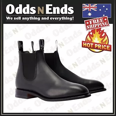 RM Williams Dynamic Flex Craftsman Australian Made Boots Black Size 10G • $530