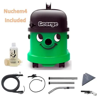 Numatic Industrial George Green Wet Dry Builders Vacuum Cleaner Hoover GVE370  • £315.99