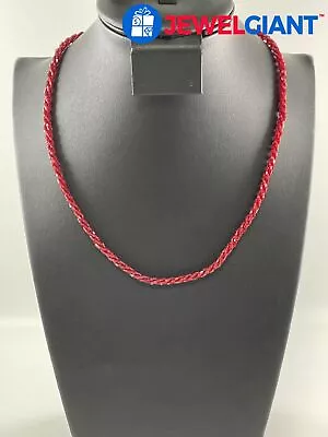 Nolan Miller Costume Jewelry Silver-tone Beaded Necklace 19.5 Inches #ey749 • $7.99