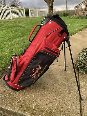 Wilson Yuengling Beer 19th Hole 8 Way Lightweight Nylon Golf Bag • $89.99