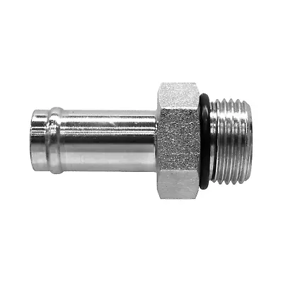 4604-08-08 Hydraulic Fitting 1/2  Hose Barb X 1/2  Male O-Ring Boss • $6.50