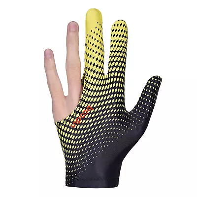 Billiard Glove -skid Breathable  Sport Glove 3 Finger  Elastic P5F4 • $7.06