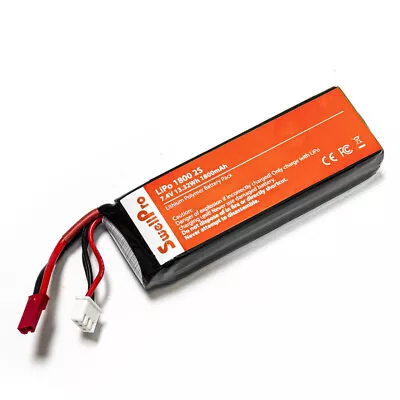 Splash Drone 3/3+ Controller Battery 7.4V 17.02Wh 2300mAh Lipo Battery 2S 25C W/ • $40