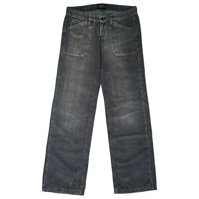 £39.60 • Buy Indian Rose Women's Jeans Trousers Low W Corduroy Straight Cargo W27 L32 Used
