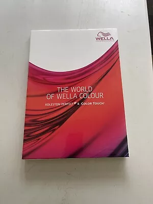 Wella Koleston Perfect And Colour Touch Hair Shade Chart Colour Chart Guide Book • £33