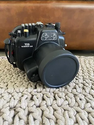 Canon 70D Meikon Underwater Housing • $550