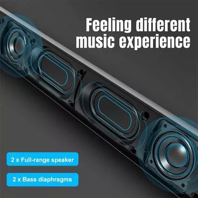 Upgraded Powerful USB Multimedia Stereo Speakers System For PC Laptop Desktop • £16.99