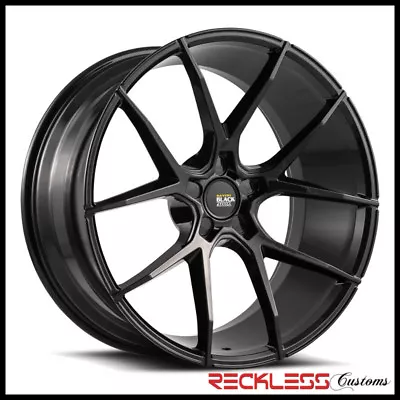 Savini 20  Bm14 Black Concave Wheels Rims Fits Infiniti G35 Sedan • $1890