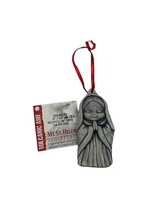 Vintage Mt. St. Helen Volcanic Deco Ash Christmas Ornament • $13.95