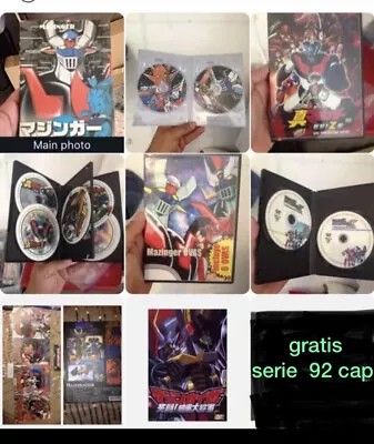 Mazinger Dvds Box Sets /+free Dvds Series Mazinger 1-92 Cap. • $195