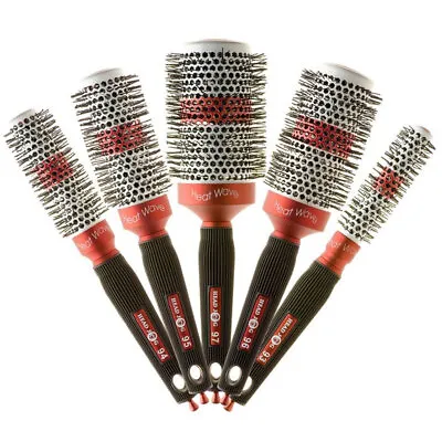 Head Jog Radial Brushes Heat Wave -  COLOUR CHANGE BARRELL OVER 60 DEGREES • £8.50