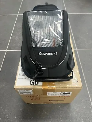 NEW GENUINE KAWASAKI Z650 Z900 4ltr TANG BAG WITH MAP POCKET 99994-0803 • £130