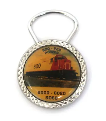 Vintage Soo Line Soo Per Power Keychain Fob Ring 6000=-6020 SD60 HIT USA Nice! • $12.99