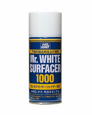  GSI Creos - Mr Hobby #S4-511 Mr. White Surfacer 1000 Spray Primer (170ml) • $14.99