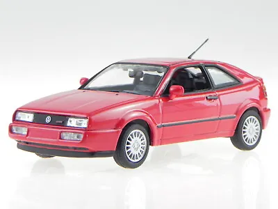 VW Corrado G60 1990 Red Diecast Modelcar 940055600 Maxichamps 1:43 • $77.90