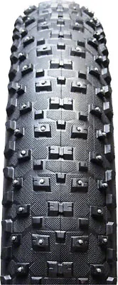 $158.14 • Buy Vee Tire Co. Snowshoe XL Tire - 26 X 4.8, Clincher, Folding, Black, 120tpi, Stud