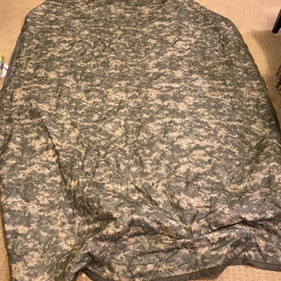 $16.90 • Buy US Military Army ACU Digital Wet Weather PONCHO LINER Woobie Blanket USED