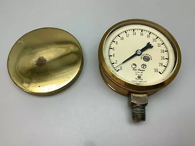 Vintage Marsh Type 28 Test Gauge Steampunk • $50