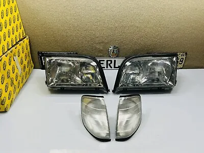 Mercedes Benz W140 Headlights & Signal Lights BOSCH LH & RH Genuine NOS LHD • $1250