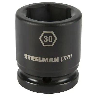 Steelman Pro 3/4 In. Drive 30mm 6 Point Impact Socket 79251 • $14.99