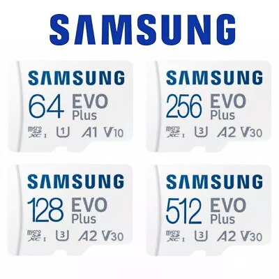 Micro SD Card SamSung Evo Plus 32GB 64GB 128GB 256GB 512G Class10 Memory OEM • $12