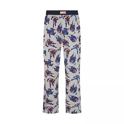 Unisex Marvel Pyjamas Cotton Lounge Nightwear Superheroes PJ Bottoms • £19.95