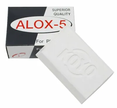 Alox-5 White Platinum Metal Jewelry Polishing Compound Koyo Japan 80 Gram Bar • $16.95