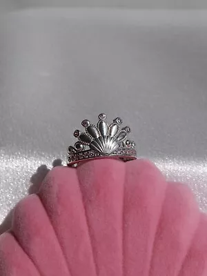 Merliah Mermaid Pearl Crown Ring 925 Sterling Silver Silver Plated • $32.30