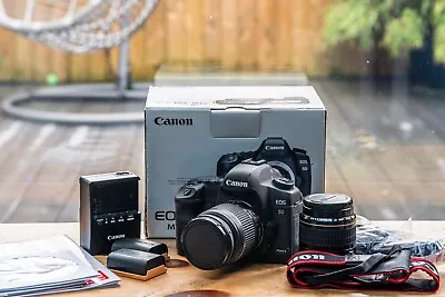 Canon EOS 5D Mark II Digital SLR Camera - 2 Lenses. Batterys & Charger • £86