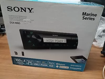 SONY DSX-M80 Marine Series High Power Audio Receiver • $239