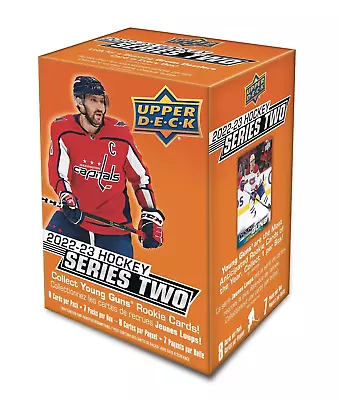 2022-23 Upper Deck Series 2 NHL Hockey - Blaster Box • $25