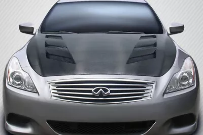 Carbon Creations G Coupe Q60 DriTech AM-S Hood - 1 Piece For G37 Infiniti 08-15 • $1100