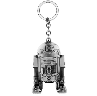 STAR WARS R2D2 Metal Keychain Disney- New- Stocking Stuffer- Ships From US • $9.99