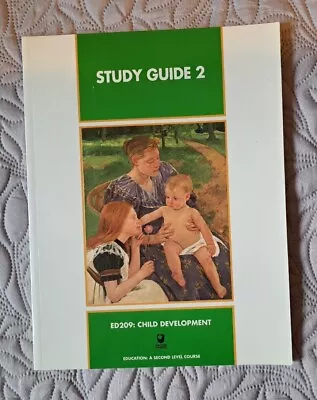 ED209: Child Development Study Guide 2 The Open University (2000) • £5