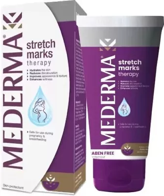 Mederma Stretch Marks Therapy Tightens Tones Skin All Skin Types Free Shipin 25g • $16.50