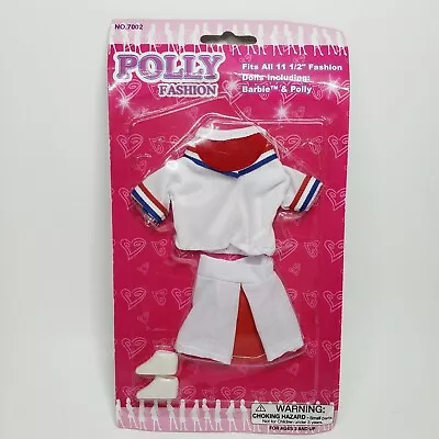 Vintage Polly Fashion Doll Late 1990s Barbie Clone Polyfect Nautical Outfit NOS • $28.65