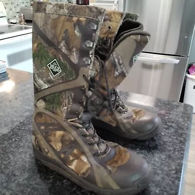 Muck Boot Men's Pursuit Shadow Tall Hunting Boots Camouflage Rubber 11 M • $45