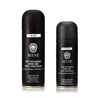 **Discount** Mane Hair Thickening Spray - 100 Ml And 200 Ml - Twin Pack  • £33.95