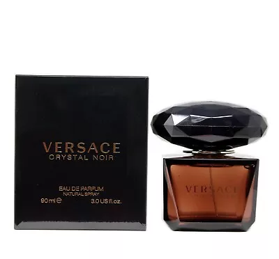 Versace Crystal Noir Eau De Parfum Natural Spray 90 Ml/3 Fl.oz. • $59.50